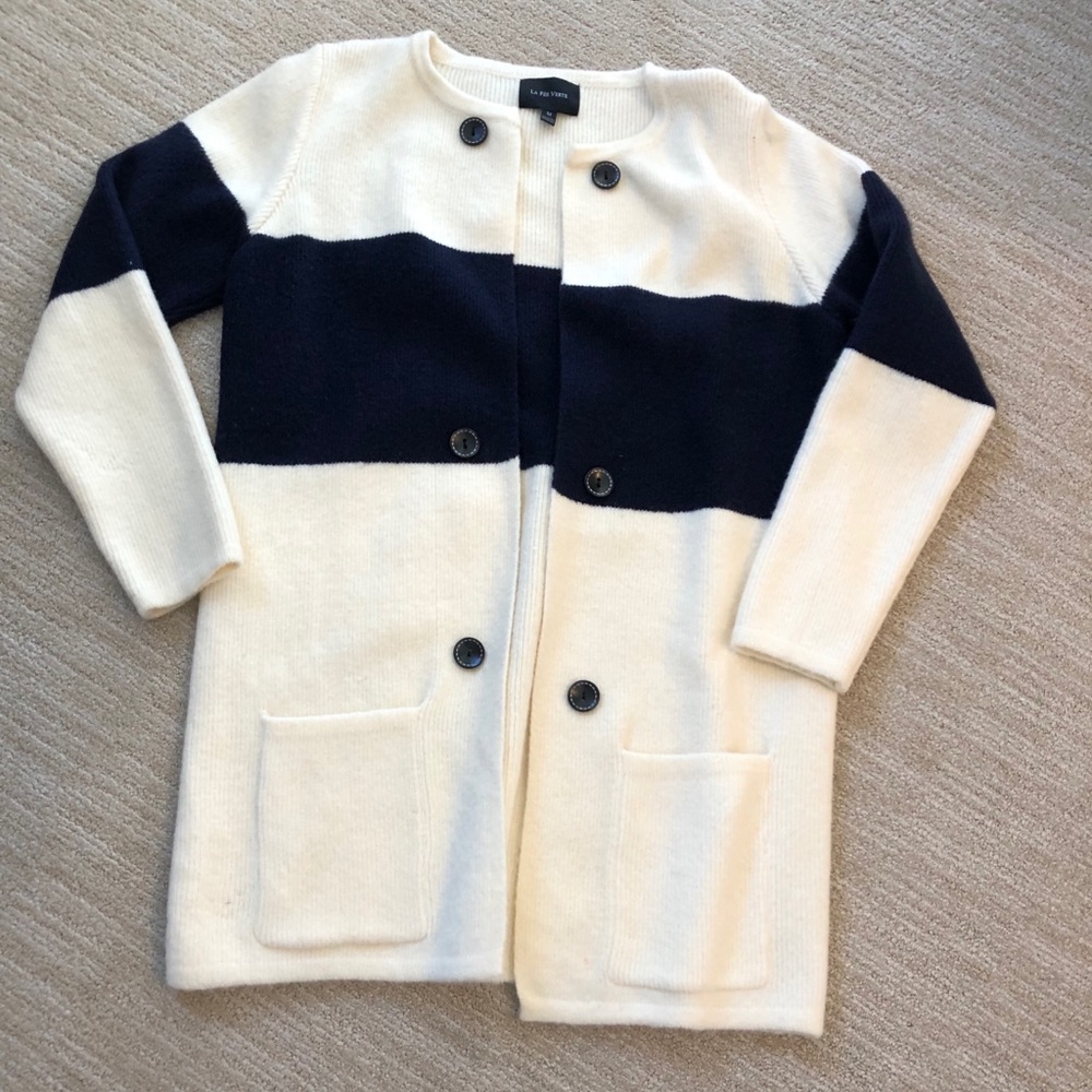 Anthro LA FEE VERTE sweater coat